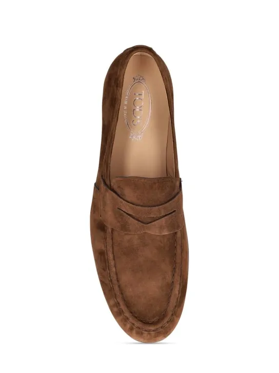 Tod&#x27;s   Amalfi suede loafers 