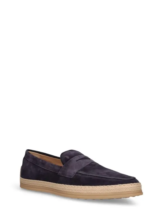 Tod&#x27;s   Sonia suede loafers 