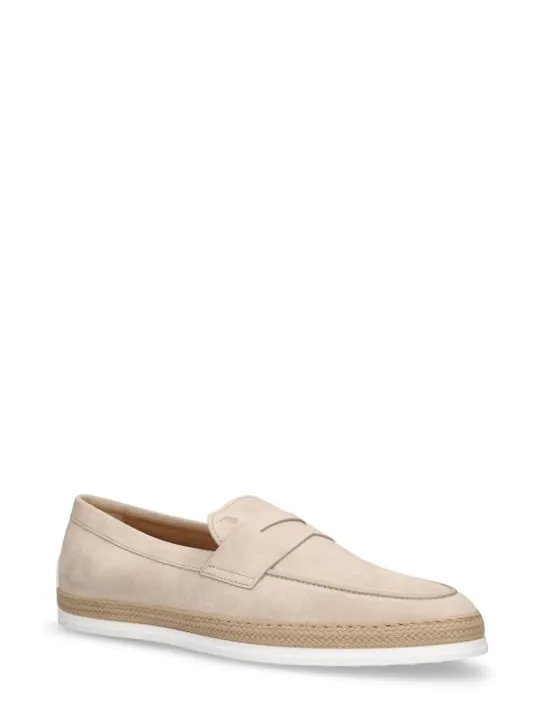 Tod&#x27;s   Sonia suede loafers 