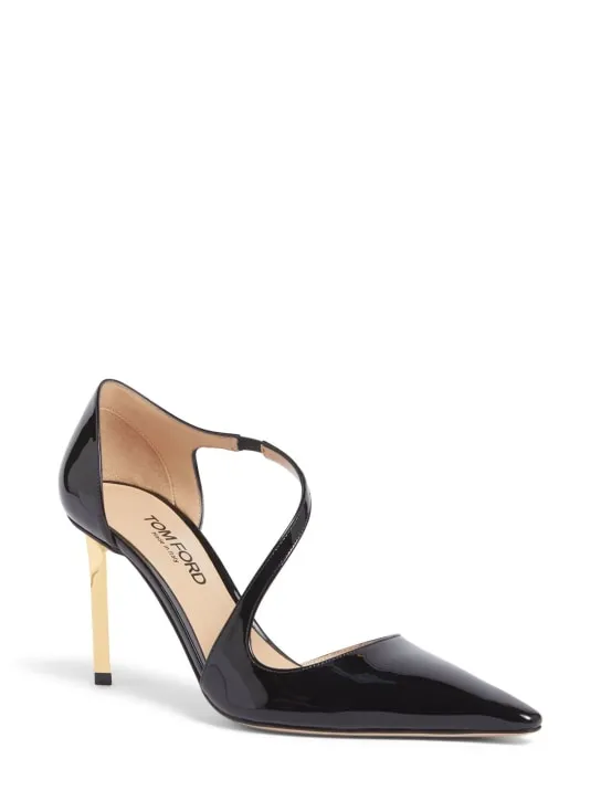 Tom Ford   85mm Newton patent leather pumps 