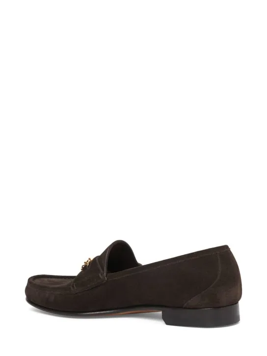 Tom Ford   York line suede loafers 