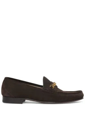 Tom Ford   York line suede loafers 