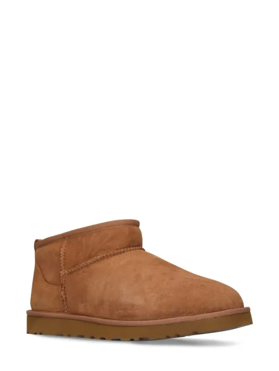 Ugg   10mm Classic Ultra Mini shearling boots 