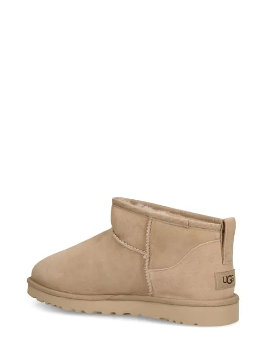 Ugg   10mm Classic Ultra Mini shearling boots 