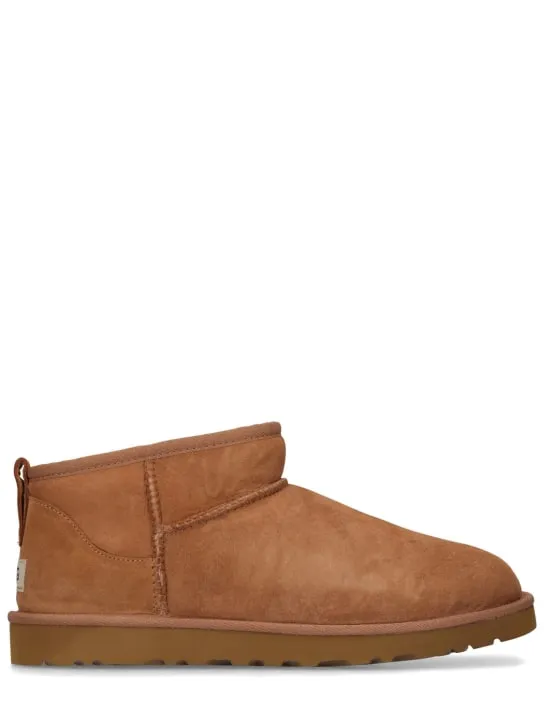 Ugg   10mm Classic Ultra Mini shearling boots 