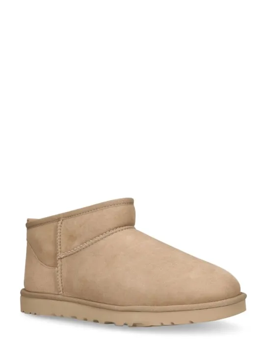 Ugg   10mm Classic Ultra Mini shearling boots 