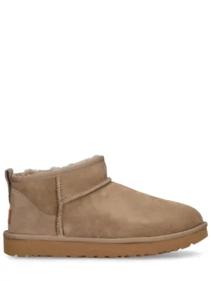 Ugg   10mm Classic Ultra Mini shearling boots 