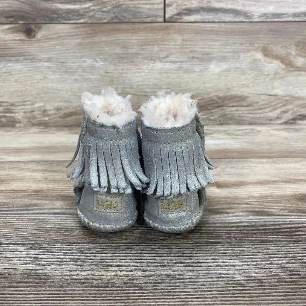 UGG Branyon Fringe Boots sz 2/3c