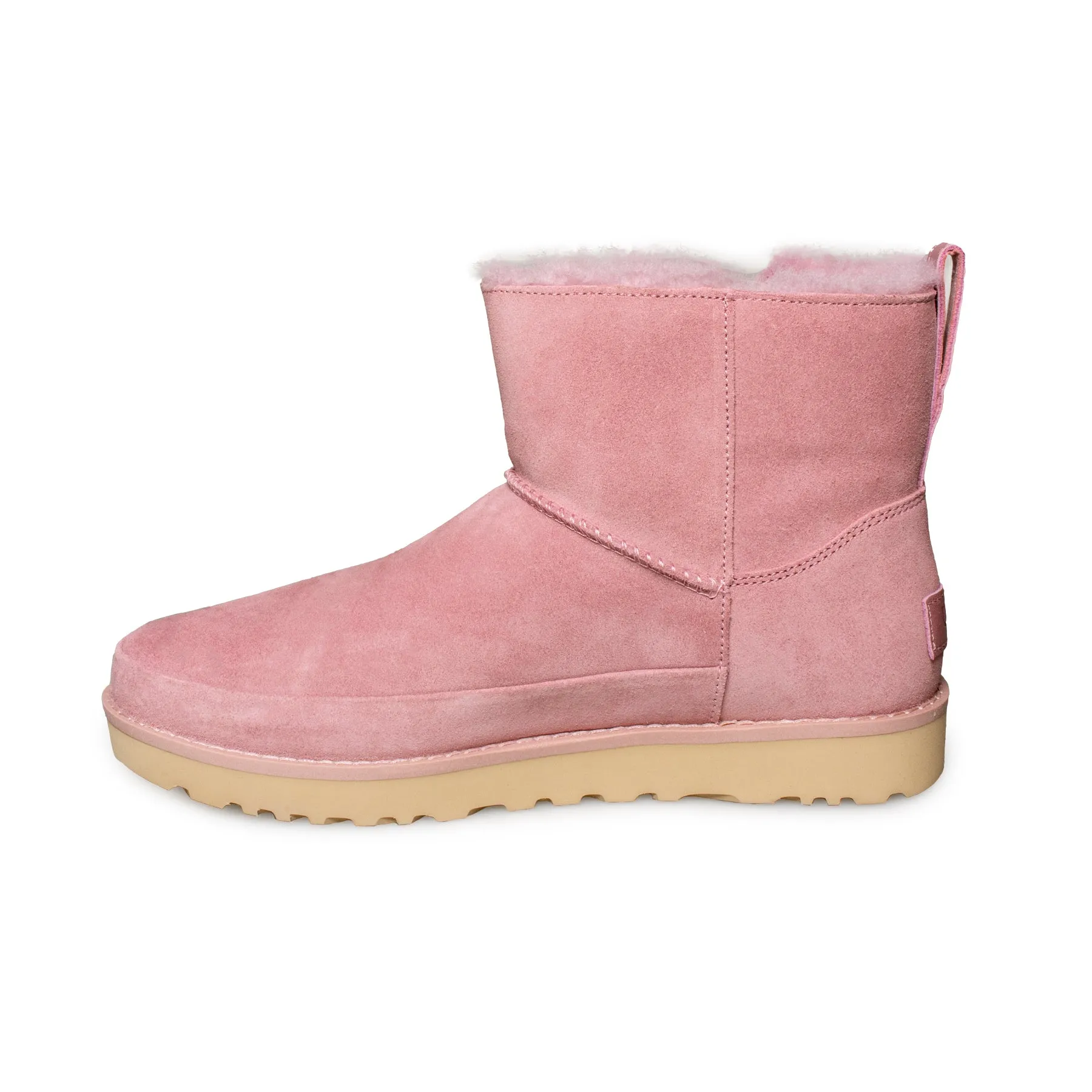 UGG Classic Zip Mini Shell Pink Boots - Women's