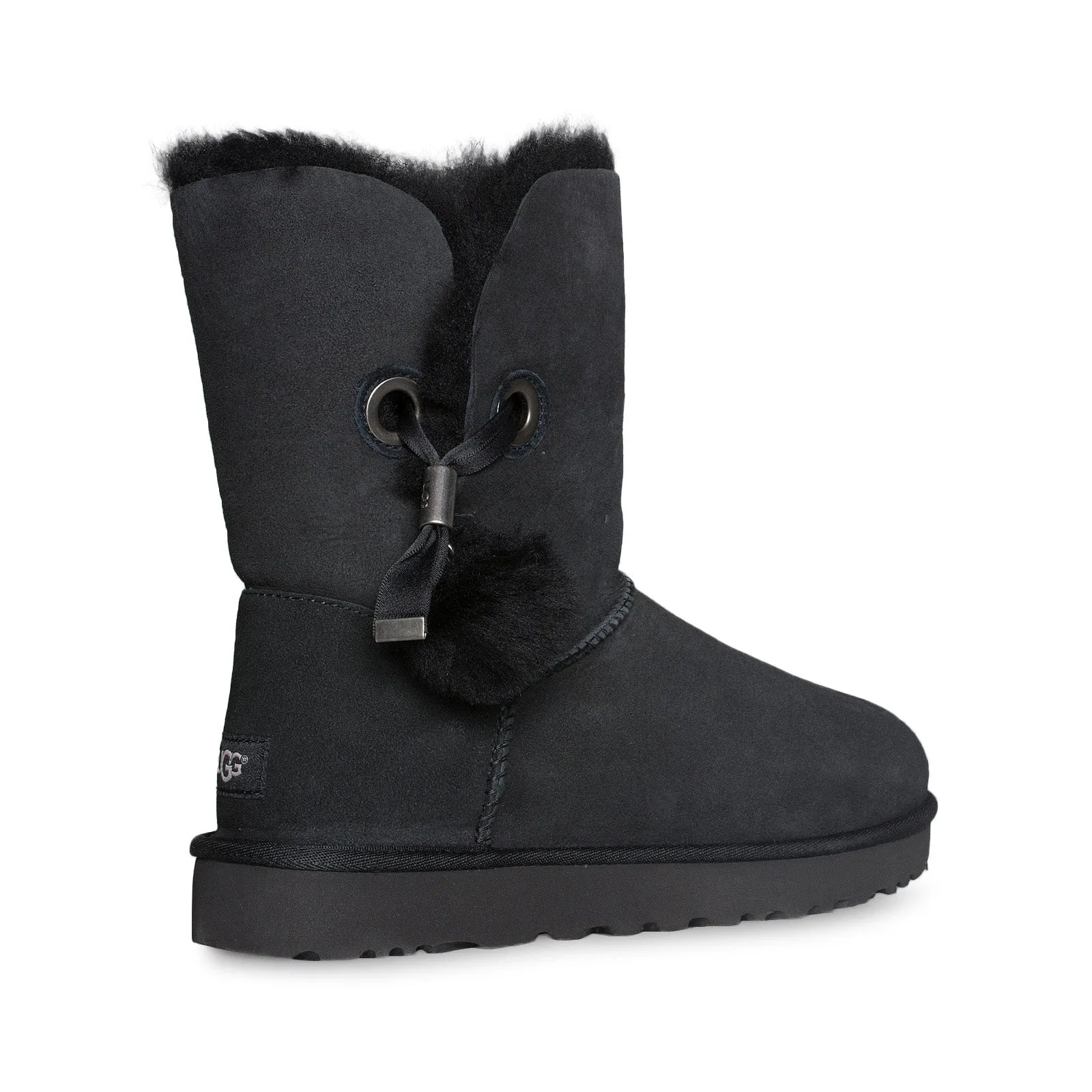 UGG Irina Star Charm Black Boots - Women's