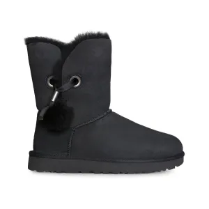 UGG Irina Star Charm Black Boots - Women's