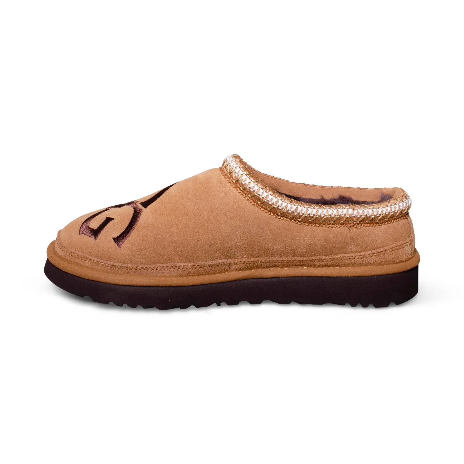 UGG Tasman Logo Chestnut / Espresso Slippers - Men's