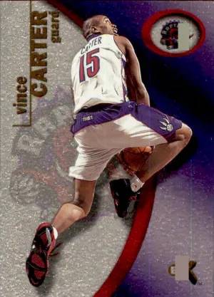 Vince Carter, 2000-01 Fleer NBA EX Basketball