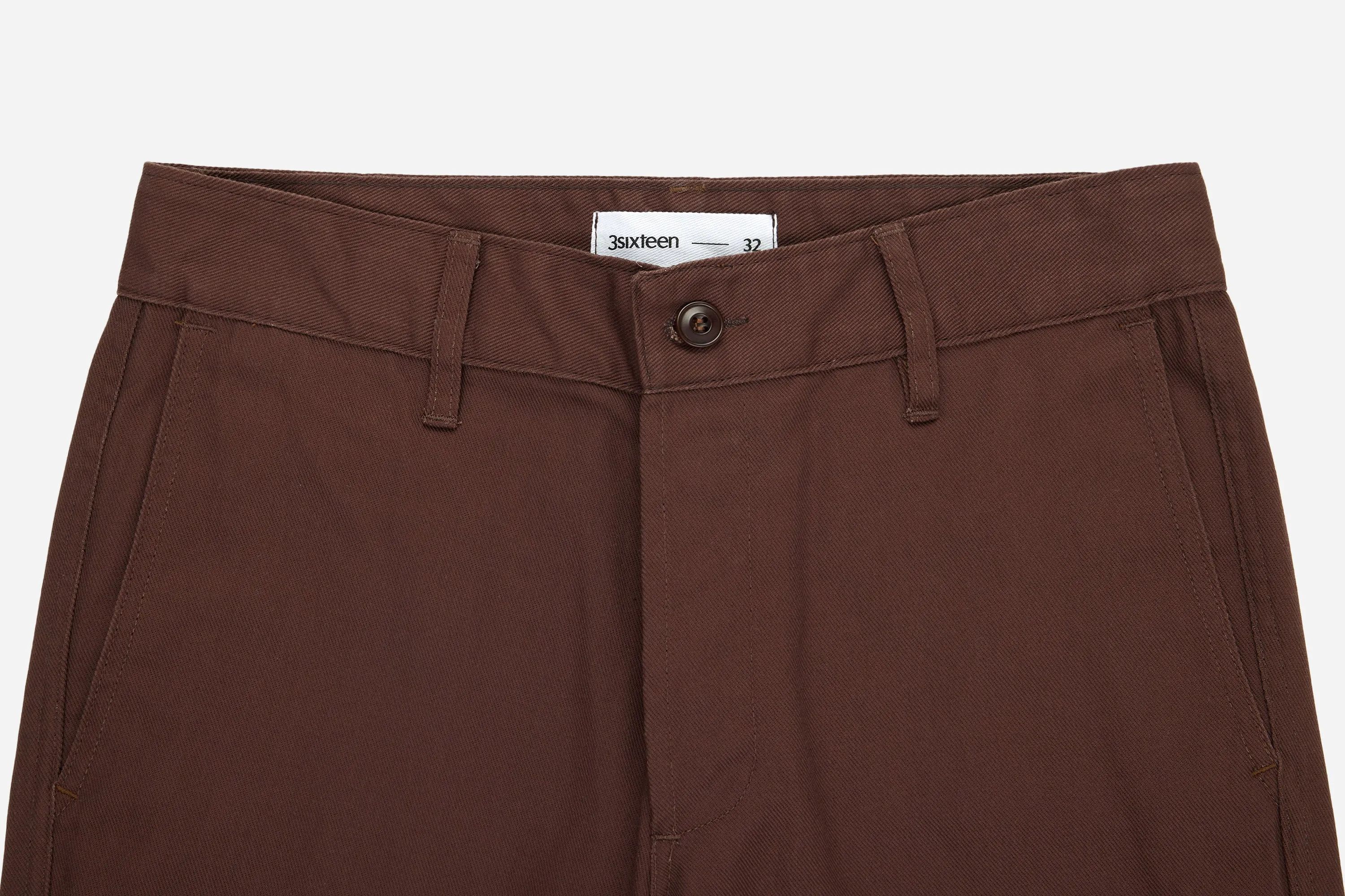 Work Pant ~ Espresso Twill