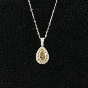 Yellow Diamond Pendant