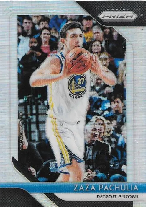 Zaza Pachulia, Silver Prizm, 2018-19 Panini Prizm Basketball NBA